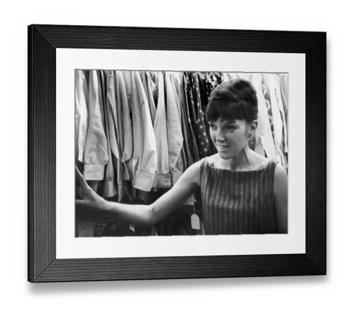 Framed Print : Mary Quant in 1960 Framed Print : Mary Quant in 1960