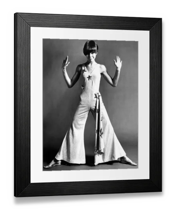 Framed Print : Star spangled jumpsuit 1966 Framed Print : Star spangled jumpsuit 1966
