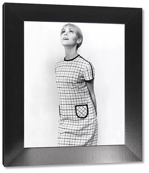 Checked dress 1965