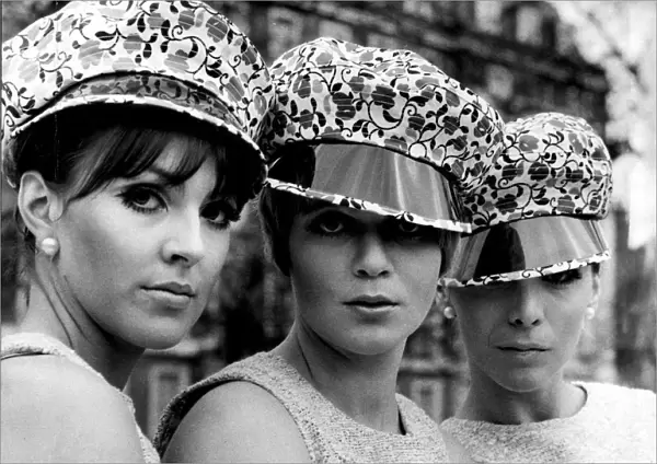 1960s floral hats
