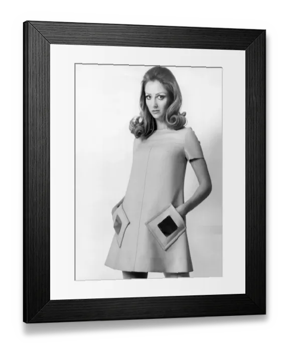 Framed Print : Pocket dress Framed Print : Pocket dress
