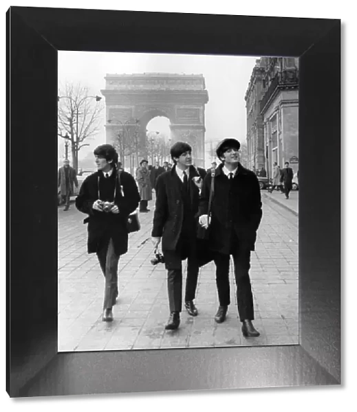 The Beatles, in Paris