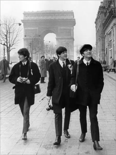 The Beatles, in Paris