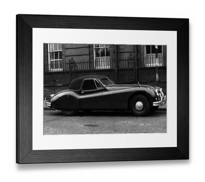 Framed Print : Jaguar XK140 1958 Framed Print : Jaguar XK140 1958