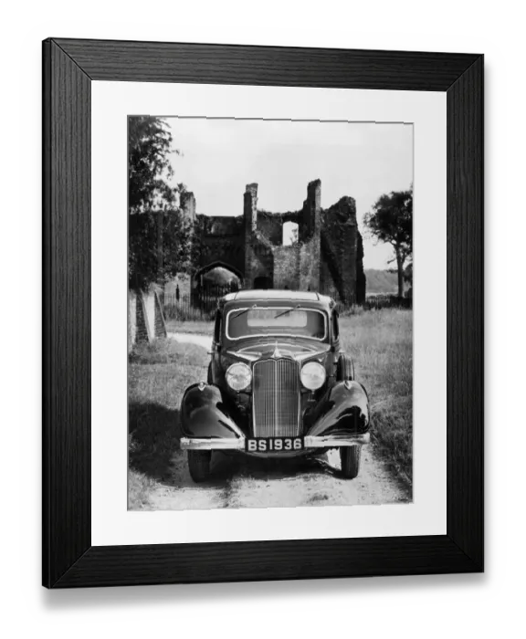 Framed Print : Vauxhall 1936 Big Six Saloon Framed Print : Vauxhall 1936 Big Six Saloon