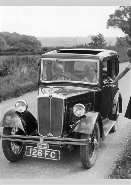 Morris Eight motor car