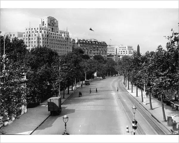 Victoria Embankment London, 1937