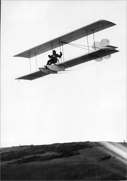 A Fokker single seater FG-1 Biplane 1922