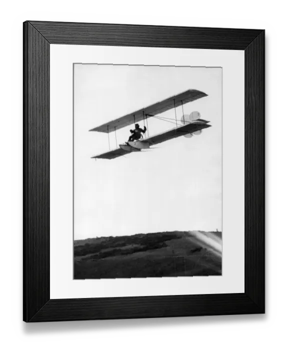 Framed Print : A Fokker single seater FG-1 Biplane 1922 Framed Print : A Fokker single seater FG-1 Biplane 1922