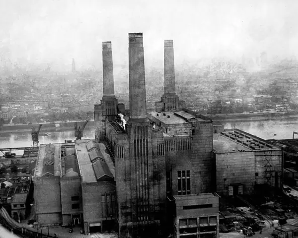 Battersea Power Station in 1935