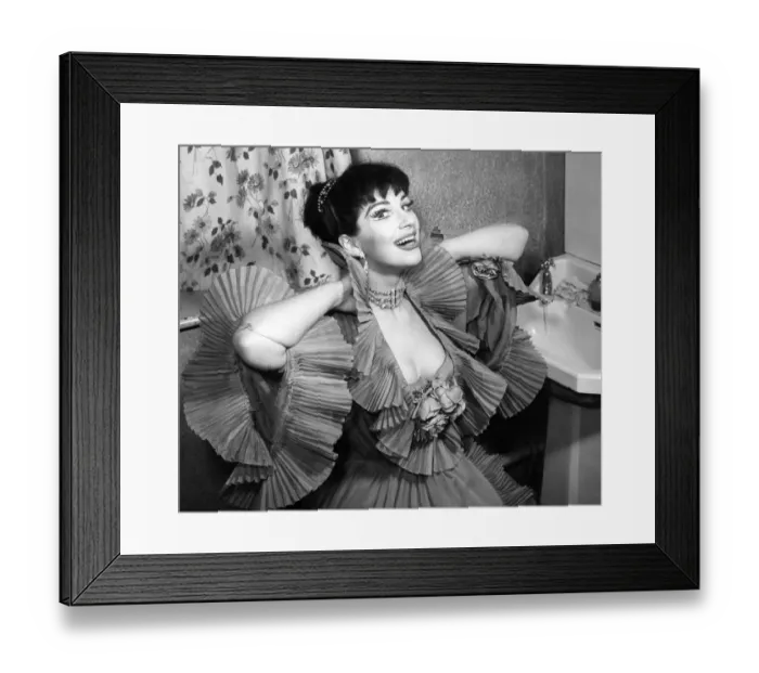 Framed Print : Fenella Fielding, actress. (for full caption see version) Framed Print : Fenella Fielding, actress. (for full caption see version)