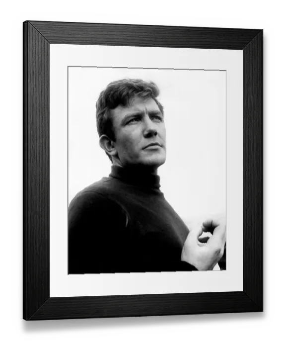 Framed Print : Albert Finney in 1966 Framed Print : Albert Finney in 1966