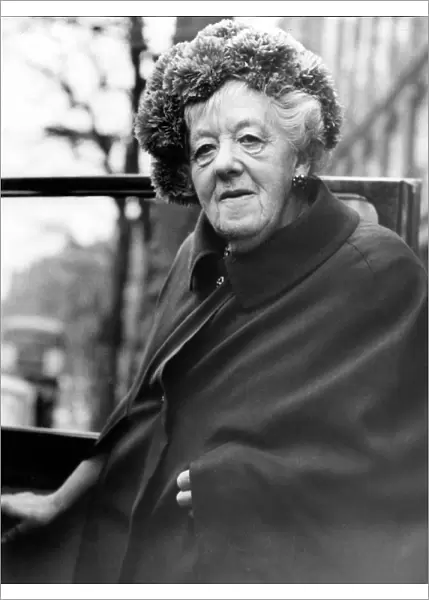 Actress Margaret Rutherford