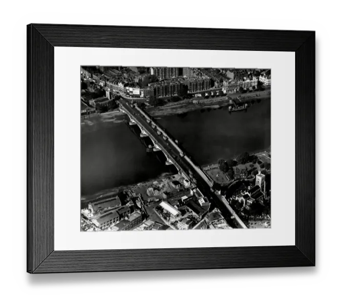 Framed Print : Putney Bridge 1950 Framed Print : Putney Bridge 1950
