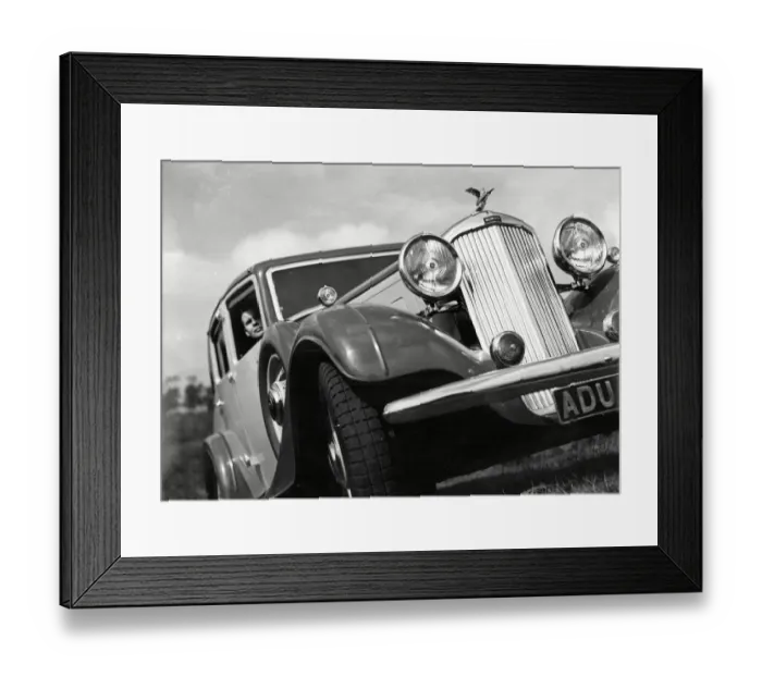 Framed Print : 1935 Six Cylinder Humber Snipe Sports Saloon Framed Print : 1935 Six Cylinder Humber Snipe Sports Saloon