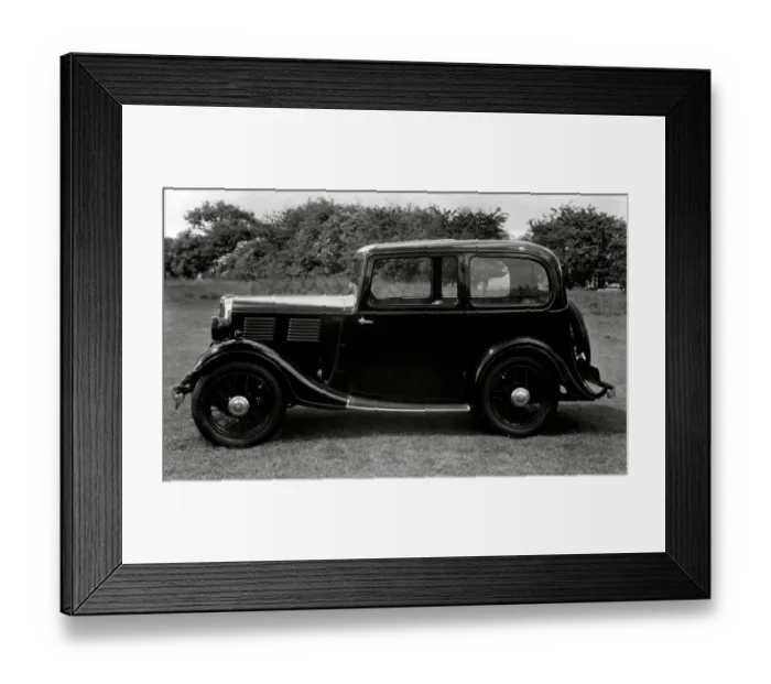 Framed Print : Standard Nine 2-door saloon 1935