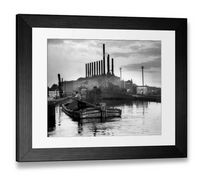Framed Print : Barton Power Station, Manchester 1934 Framed Print : Barton Power Station, Manchester 1934