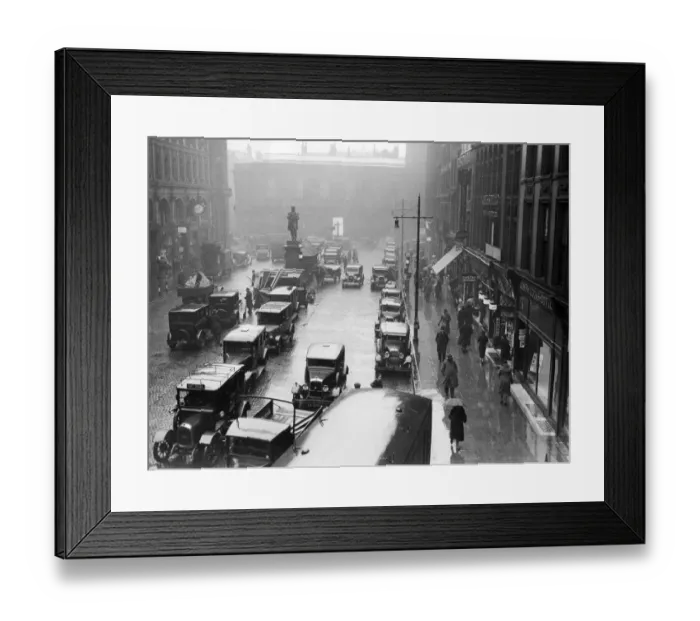 Framed Print : St Anns Square Manchester in 1931