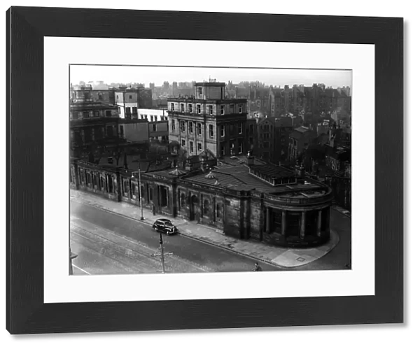 Waterloo Place Edinburgh - Old Carlton Burial 1950