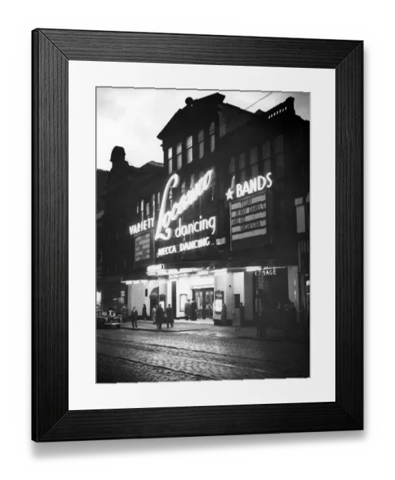 Framed Print : The Locarno Dance Hall in Sauchiehall Street, Glasgow Framed Print : The Locarno Dance Hall in Sauchiehall Street, Glasgow