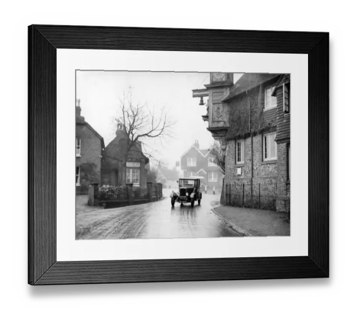 Framed Print : Abinger Hammer in Surrey Framed Print : Abinger Hammer in Surrey