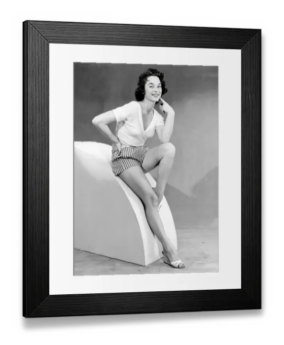 Framed Print : Shirley Anne Field (born 27 June 1938) is a British actress who Framed Print : Shirley Anne Field (born 27 June 1938) is a British actress who