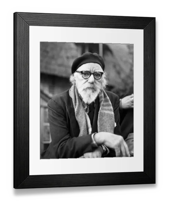 Framed Print : Augustus John, artist Framed Print : Augustus John, artist