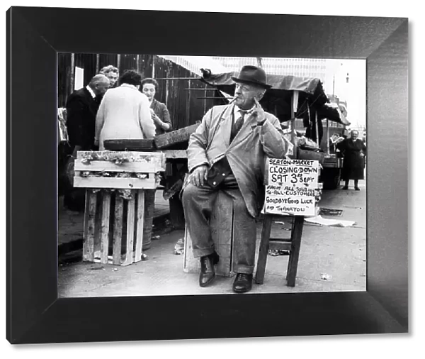 The last day of Seaton Market 1966