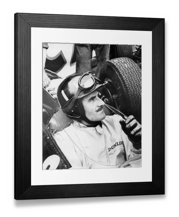 Framed Print : Graham Hill in 1964 Framed Print : Graham Hill in 1964
