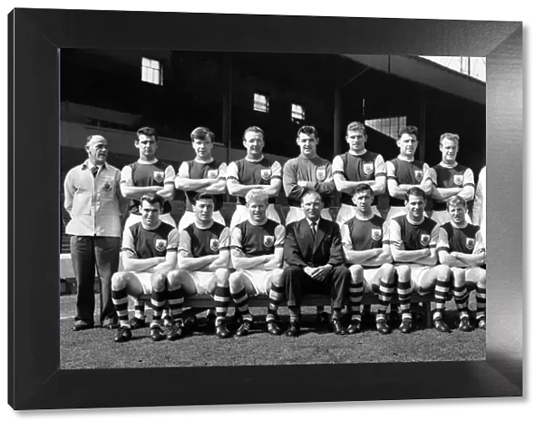 Burnley F. C. team for FA Cup final 1962