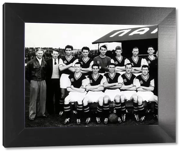 Aston Villa Football Club Team Group 1957