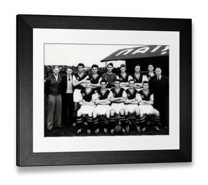 Framed Print : Aston Villa Football Club Team Group 1957 Framed Print : Aston Villa Football Club Team Group 1957