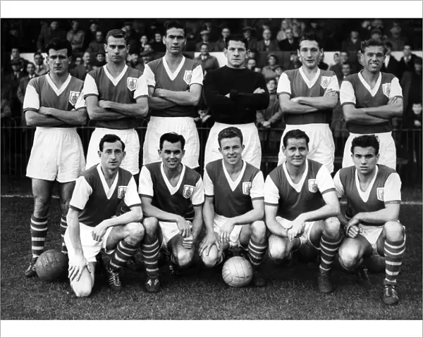 Football club groups AFC Bournemouth and Boscombe 1959 L-R: Back