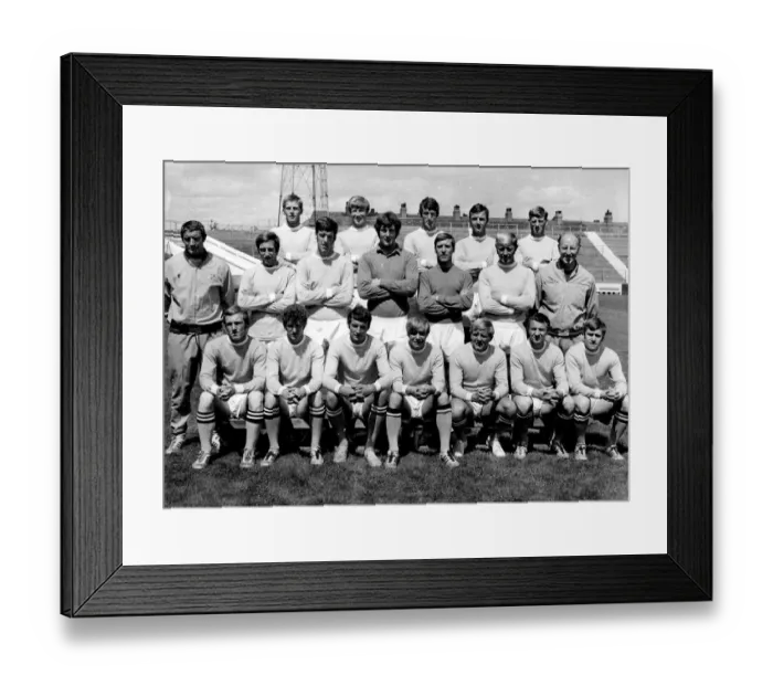 Framed Print : Manchester City F. C. team group 1969. Back Row Alan Oakes, Coli Framed Print : Manchester City F. C. team group 1969. Back Row Alan Oakes, Coli