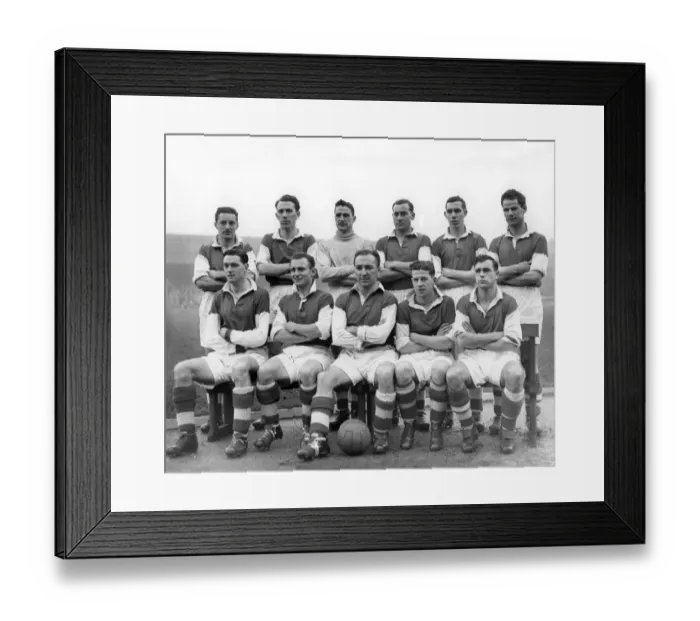 Framed Print : Stirling Albion F. C. Team group 1954 Framed Print : Stirling Albion F. C. Team group 1954
