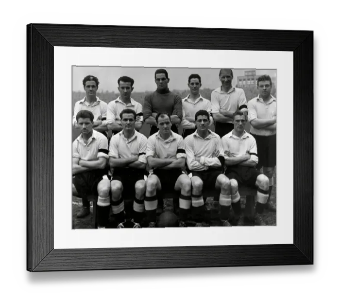 Framed Print : Cardiff City F. C. 1956 Framed Print : Cardiff City F. C. 1956