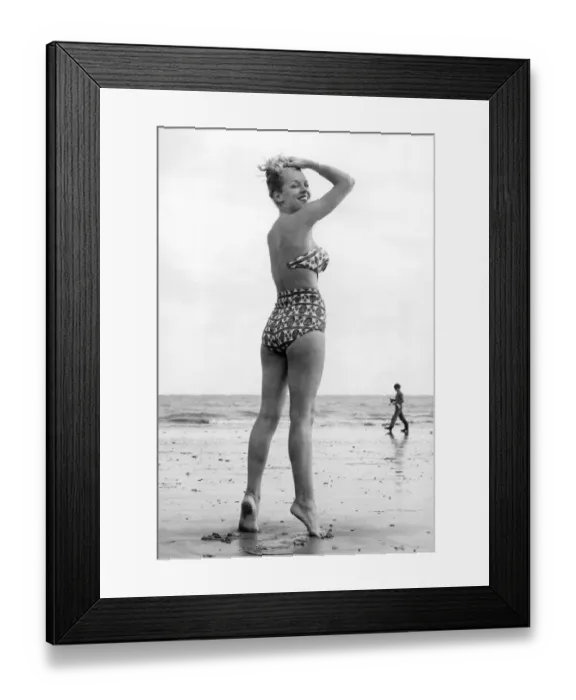 Framed Print : Bathing Beauty 1960 Framed Print : Bathing Beauty 1960