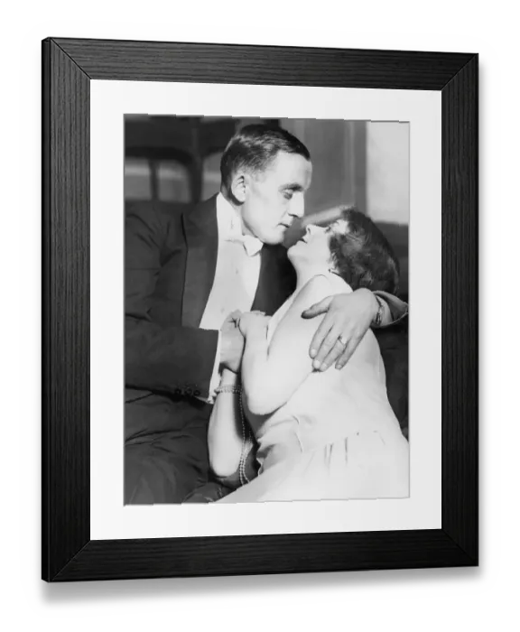 Framed Print : Henry Oscar and Helena Pickard in a scene from The Pagans Framed Print : Henry Oscar and Helena Pickard in a scene from The Pagans