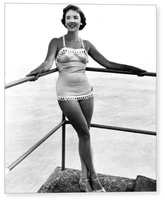 Print : Miss Marina 1950 Print : Miss Marina 1950