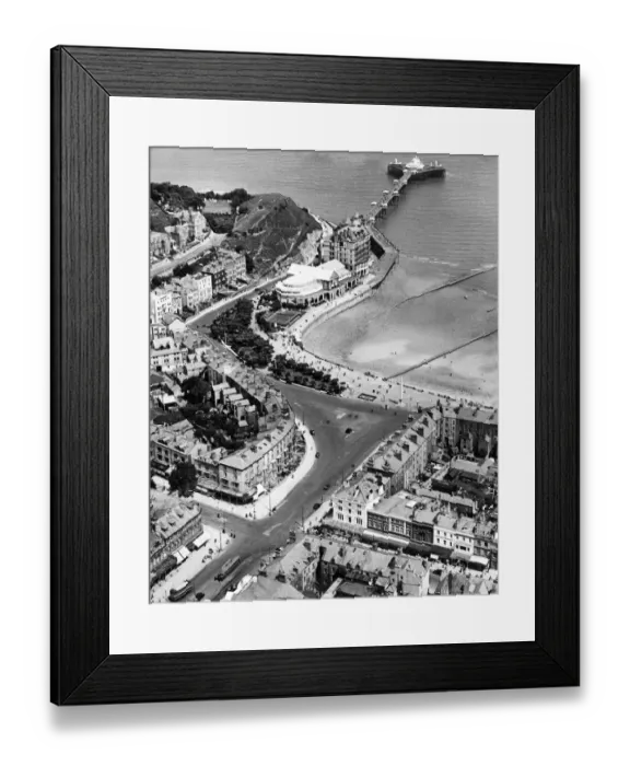 Framed Print : Llandudno from the air, 1937