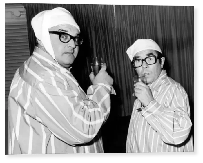 Print : And its goodnight from hima The Two Ronnies Print : And its goodnight from hima The Two Ronnies