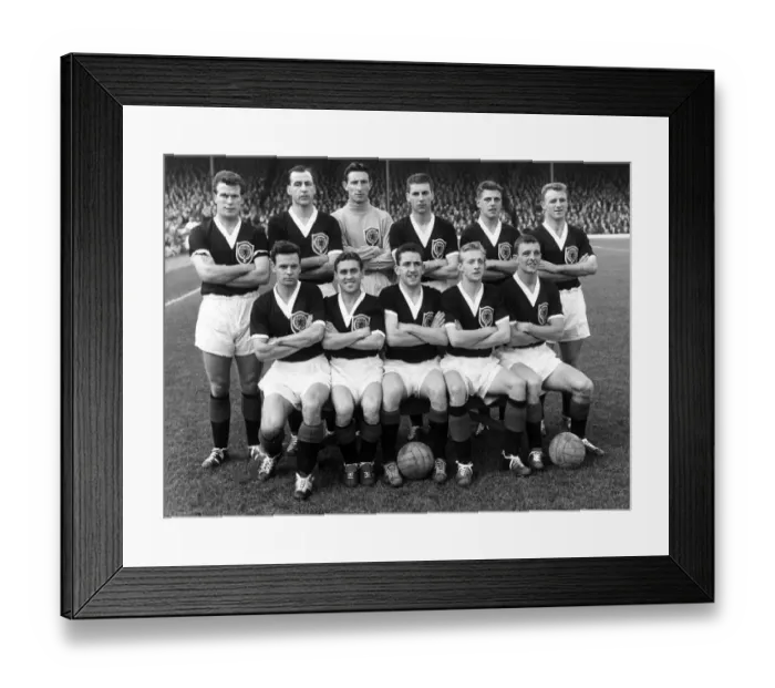 Framed Print : Scotland Football team 1958 Framed Print : Scotland Football team 1958