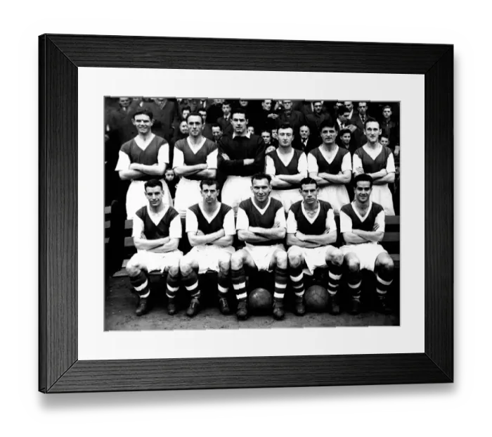 Framed Print : Ipswich Town FC 1956