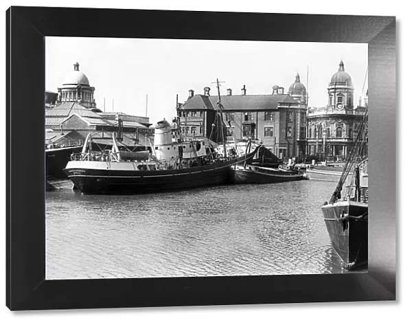 Princess Dock in Hull 1949
