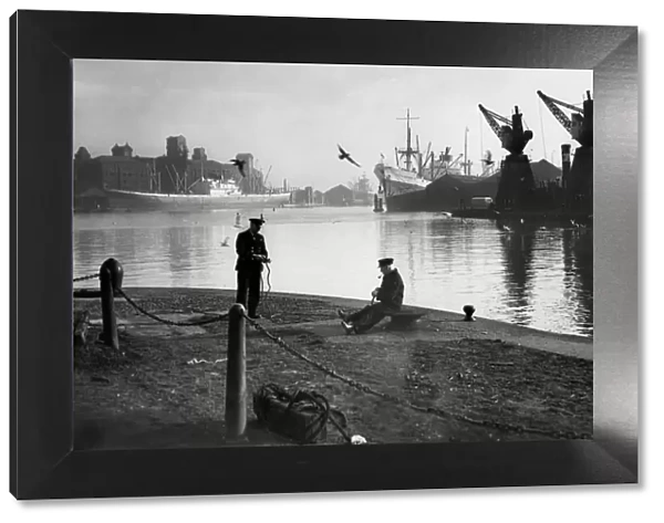 Albert Dock Liverpool 1953