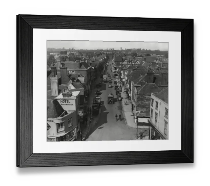 Framed Print : St Dunstans Street Canterbury, 1935