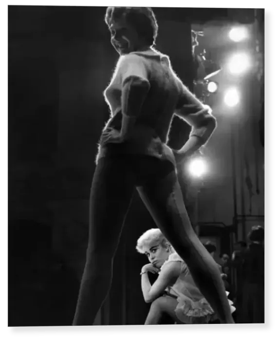 Print : Barbara Windsor in Fings Ain t What They Used To Be in the Garrick Theatre Print : Barbara Windsor in Fings Ain t What They Used To Be in the Garrick Theatre