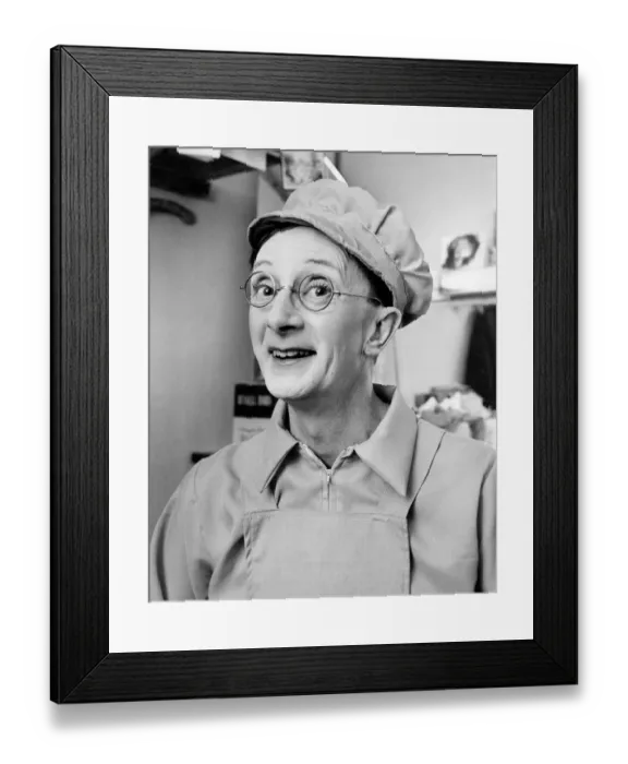 Framed Print : Charles Hawtrey 1967 Framed Print : Charles Hawtrey 1967
