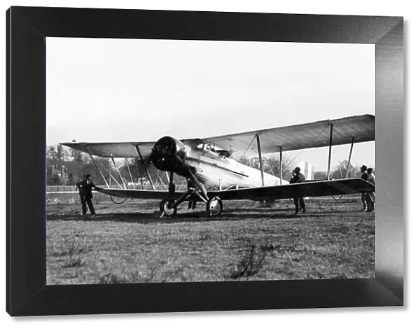 The Vickers Vespa IV biplane 1928