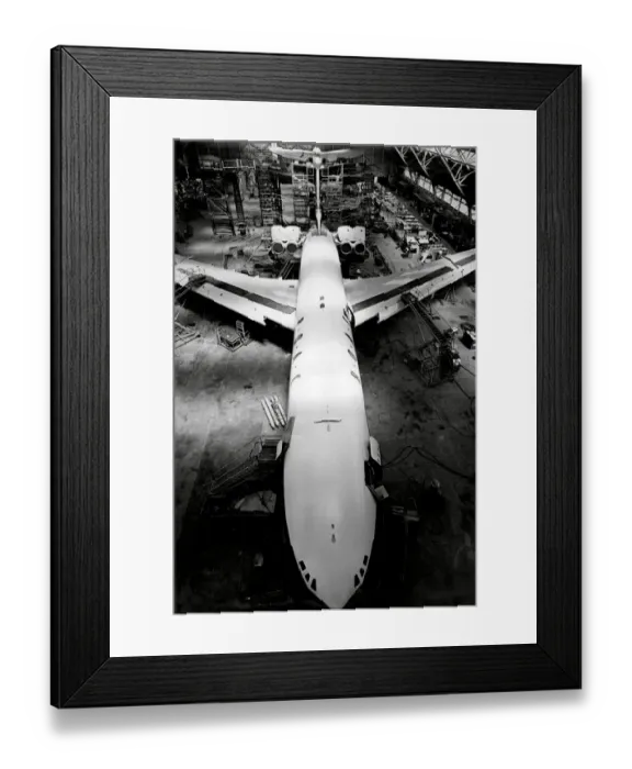 Framed Print : VC-10 Aircraft under construction 1962 Framed Print : VC-10 Aircraft under construction 1962